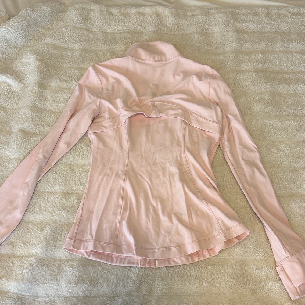 Women's Pink Lululemon fine jacket, strawberry milk - Picture 3 of 3